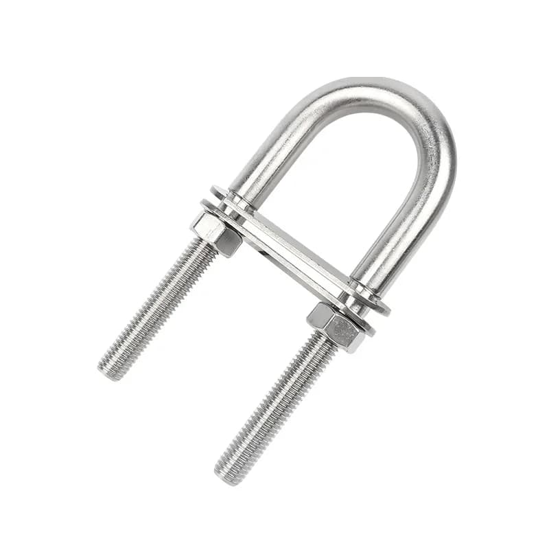 Dropshipping all'ingrosso dell'occhio di poppa dell'arco di sartiame della corda marina dell'hardware della barca della yacht del bullone a U dell'acciaio inossidabile 316/304