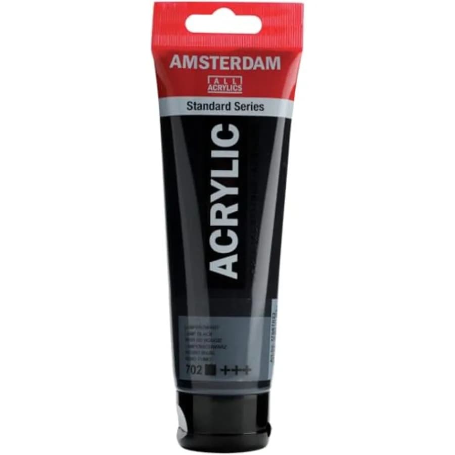 Acrylic Paint Lamp Black, One Size