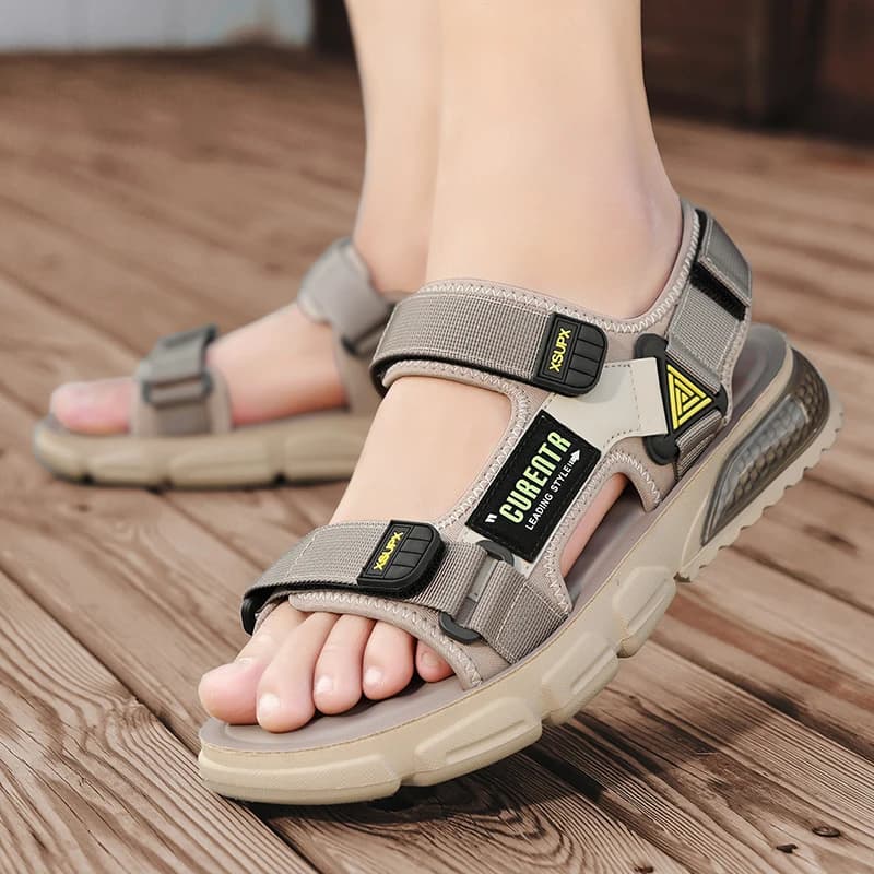 Sandali Romani da Uomo Estivi Antiscivolo per Lavoro e Sport, Ciabatte con Suola Morbida, Scarpe da Guida Speciali, Scarpe da Spiaggia alla Moda per Giovani