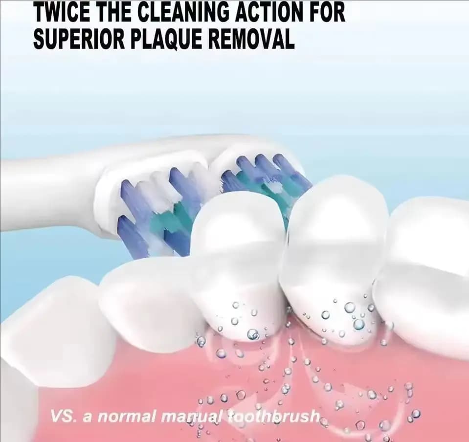 4/8/16/20 pieces Replacement heads compatible with electric toothbrush Oral-B Pro1000 8000 9000 Sonic Adults Vitality