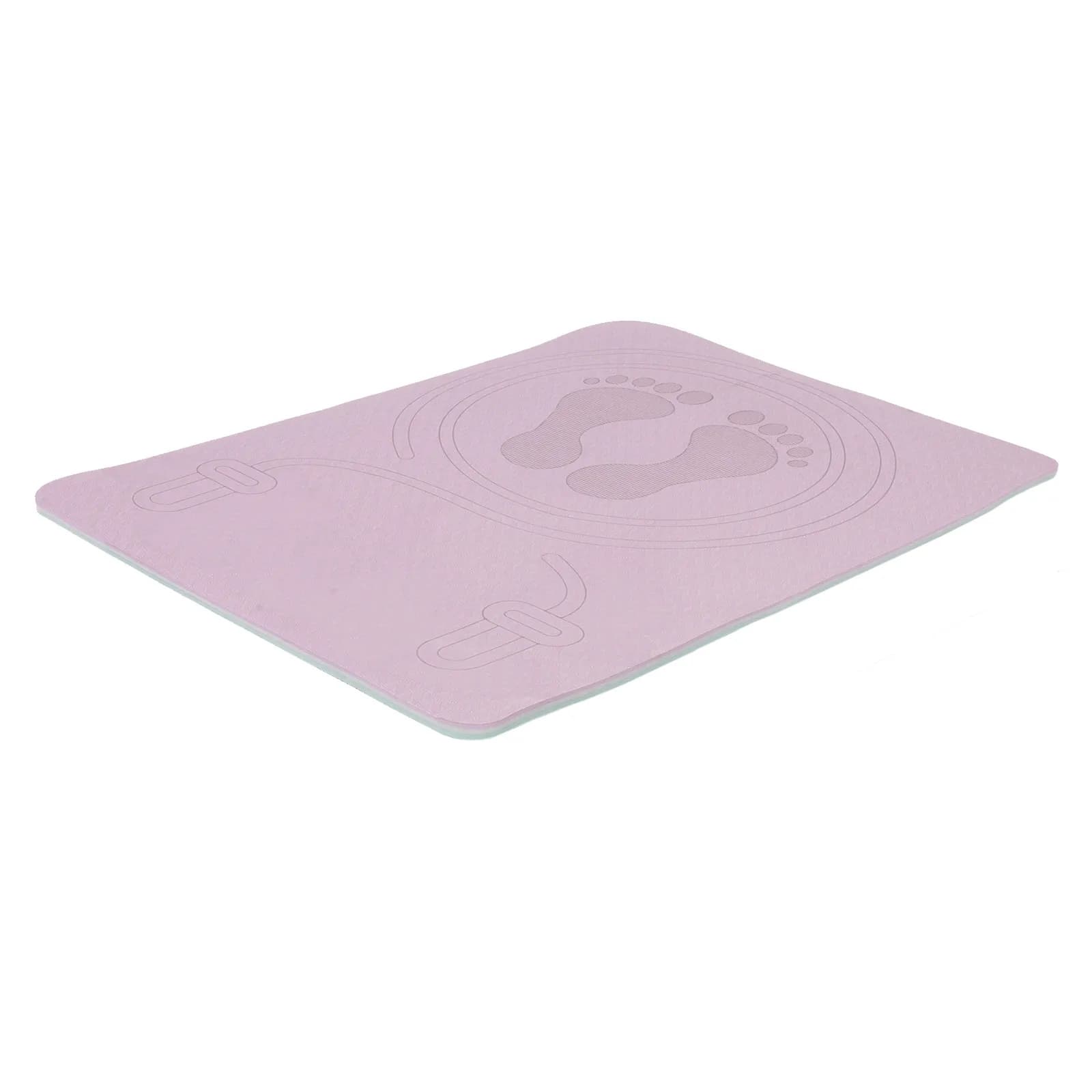 Tappetino per Saltare con Corda, Spesso in TPE, Assorbente agli Urti, Protegge i Pavimenti, Riduce il Rumore, per Fitness, Palestra e Allenamento Domestico