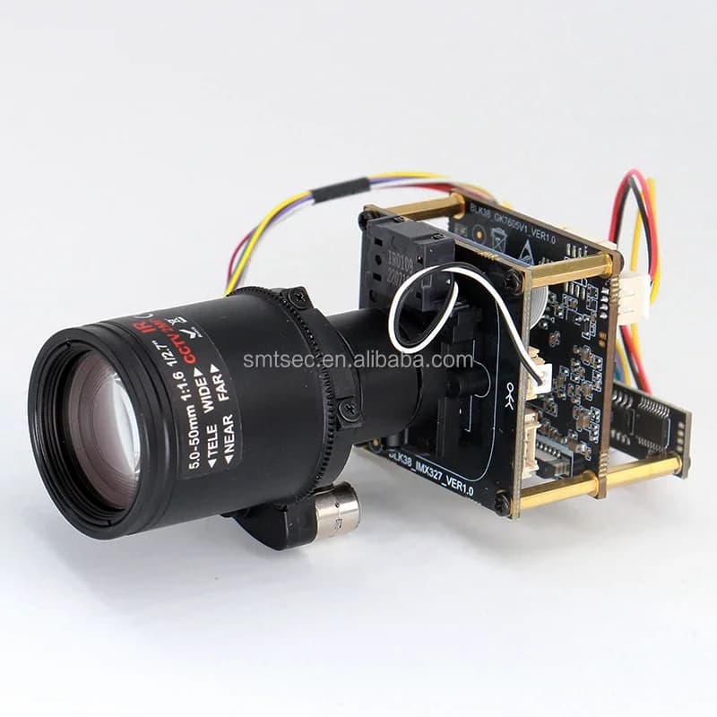 SIP-K307G6-0550 2.0mp1/2.8 IMX307+GK7605V100, Scheda PCB per Telecamera di Sorveglianza IP con Obiettivo 5-50mm, Telecamera di Sicurezza