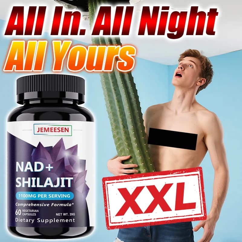 Integratore di Shilajit per Uomini, Supporto per la Salute Maschile, Potente Integratore a Lunga Durata per Uomini