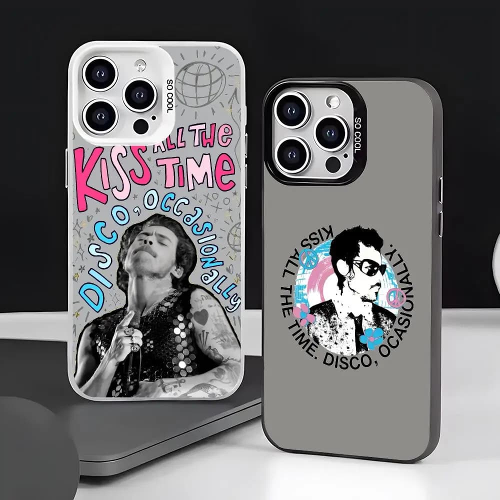 H-Harry Styles Rapper Cool Phone Case For IPhone 17 16 15 14 13 12 11 Pro Max Air Matte Laser Aurora Shockproof Phone Case