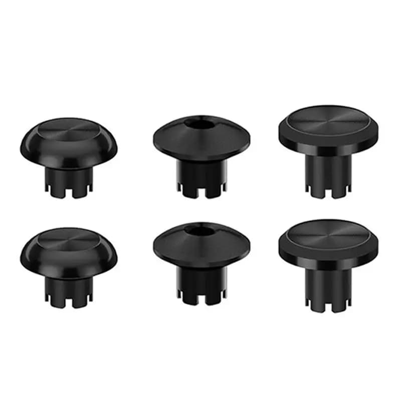 M07K-6-In-1 Accessorio Cappuccio Joystick in Metallo per Controller PS5 Dualsense Edge Series, 6 Joystick Intercambiabili