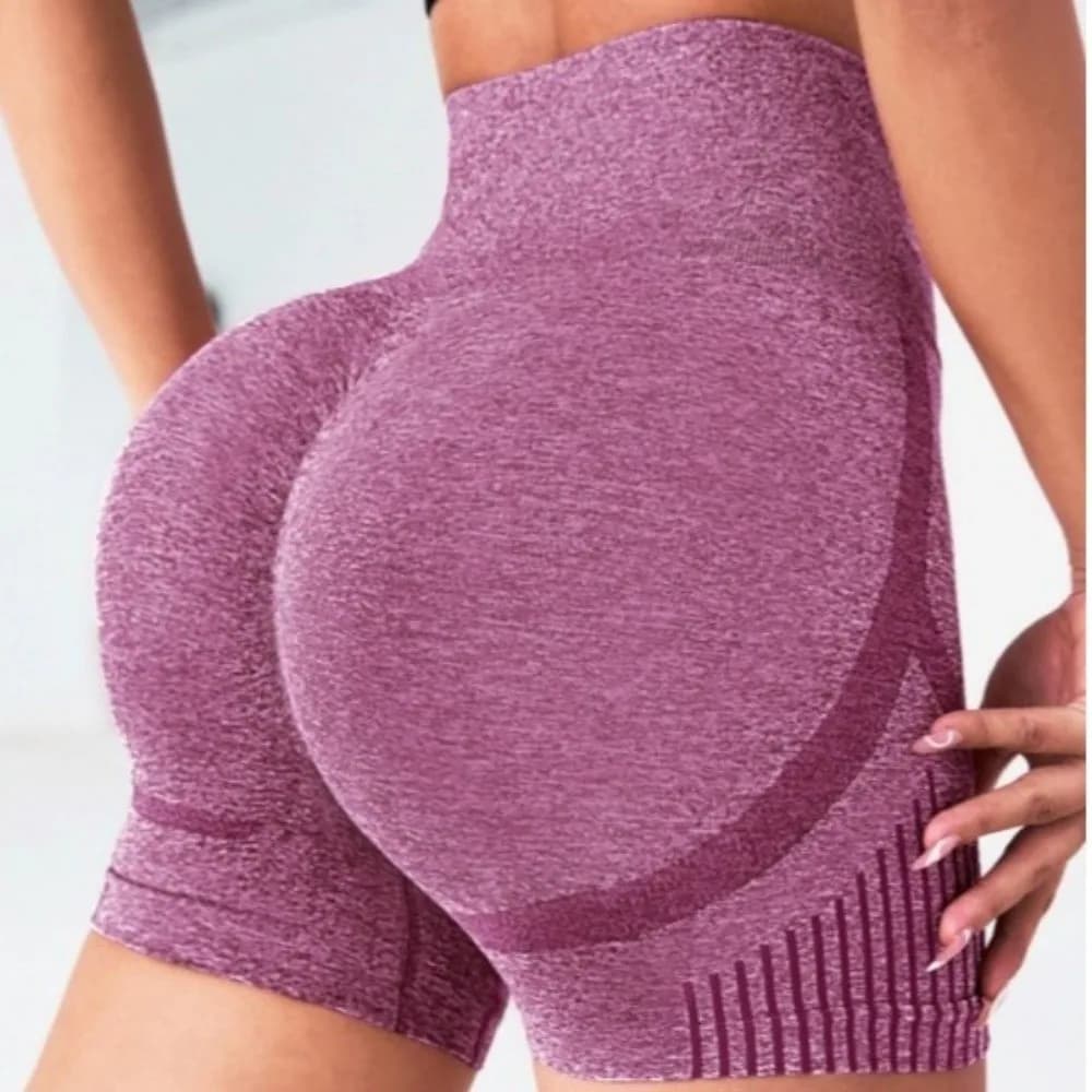 Nuovi Pantaloncini Yoga a Vita Alta con Controllo Pancia, Senza Cuciture, Modellanti, Traspiranti, per Allenamento, Ciclismo, Corsa e Jogging