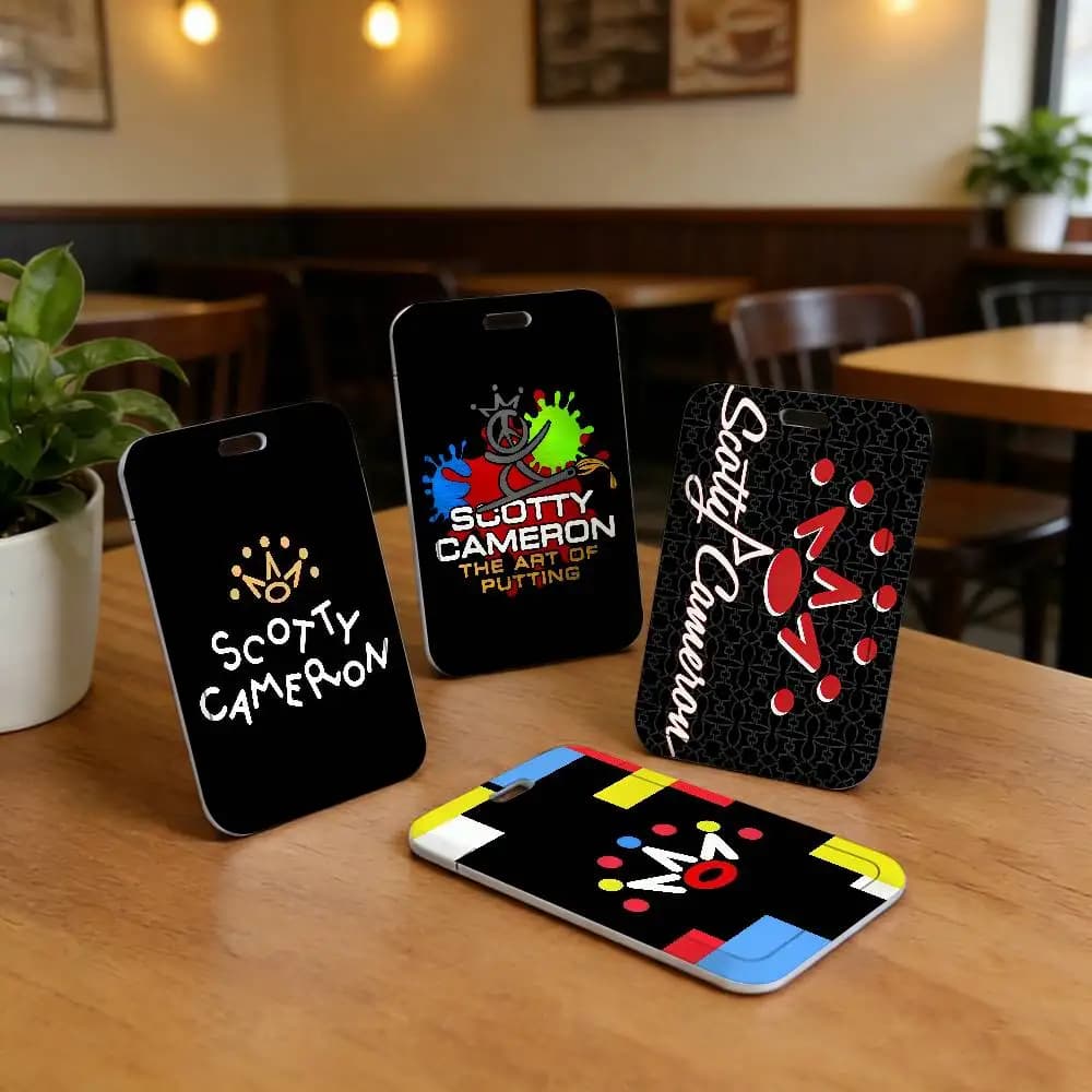 Cordino da collo alla moda S-Scotty C-Cameron per porta carte, custodia per carte idol, porta badge, porta pass ID con cordino