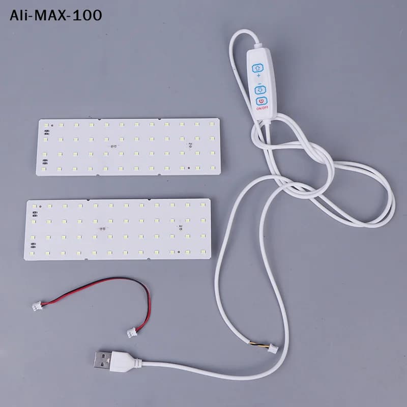 【Au】Kit scheda retroilluminata a LED dimmerabile per cornici fotografiche, alimentatore USB adatto per schede di stampa 3D, compatibile con KC010