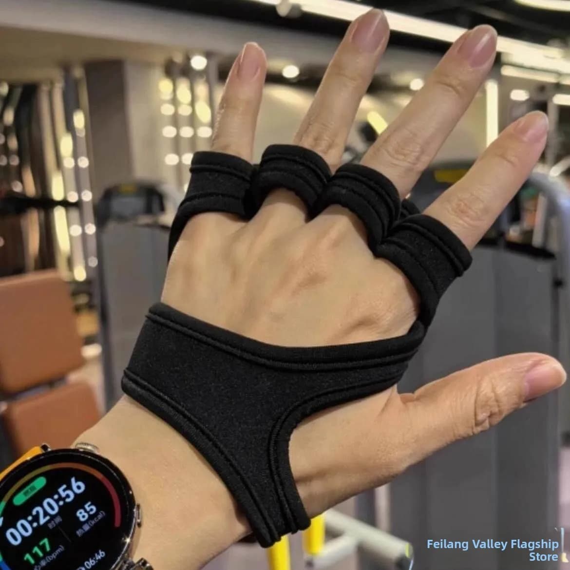 Unisex Sport Gloves Anti-slip and Breathable Mid-Age Training with Iron Bars, Cycling and Sport