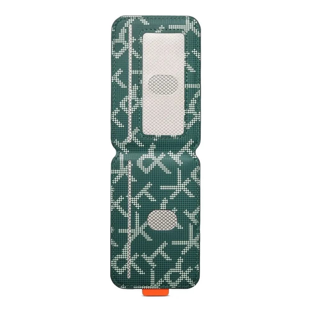 Magnet Card Holder Printed Pattern Faux Leather Magnetic Phone Wallet RFID Anti-Skimming Card Slot Design Stand Wallet Holder