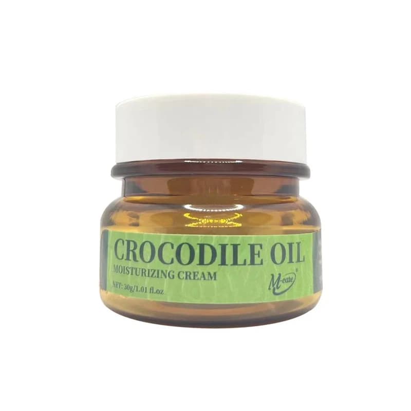 Bottiglia idratante da 30 g di olio di coccodrillo americano