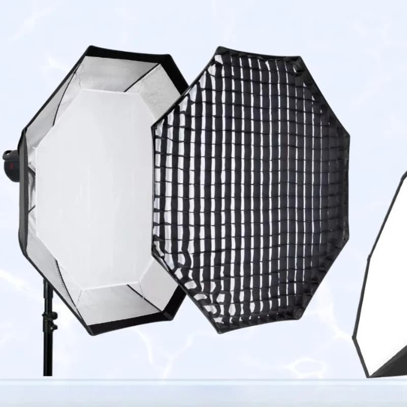 Octagonal Grid Softbox Film and Photography Light Cover Honeycomb Grid Diffuser for Soft Lighting Photography Studio Supplies
