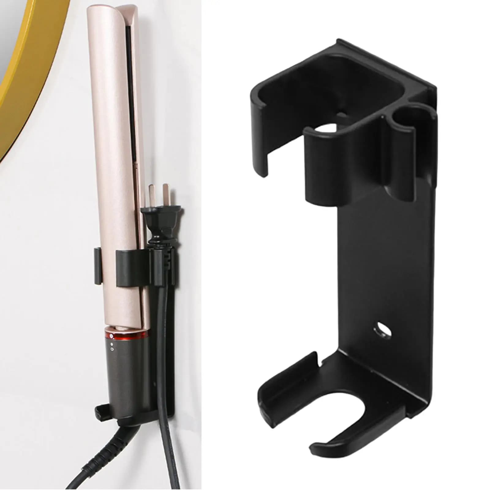Hair plate holder, hair tool holder, hair styling tool holder