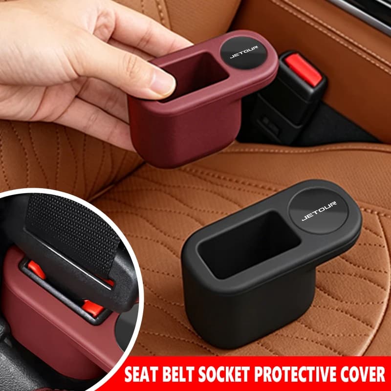 Car Seat Belt Base Anti Scratch Cover Auto Interior Accessories For Jetour X70 T1 T2 i-DM X90 X50‌ G700‌ X‌ Traveler‌ C-DM Junma