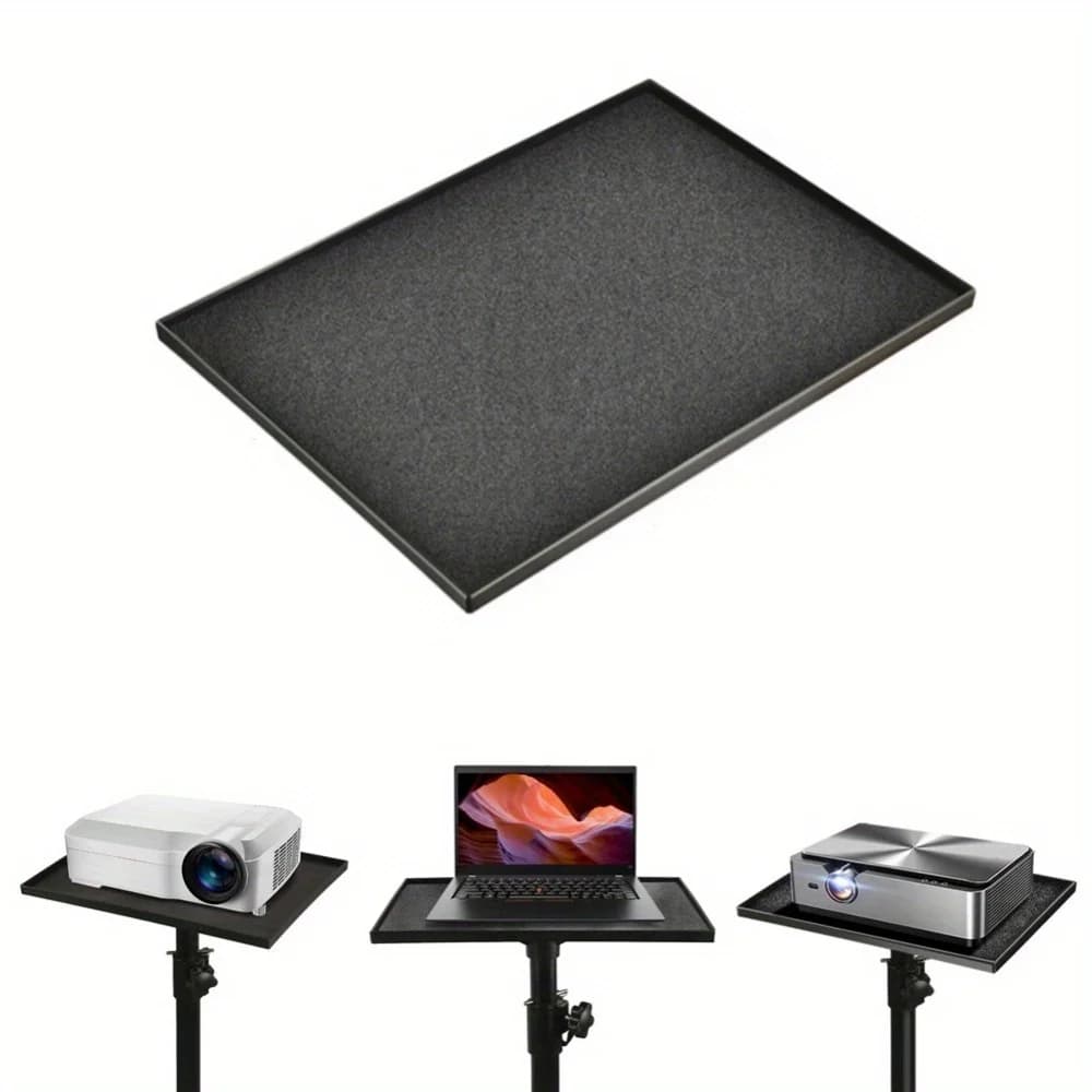 1PC vassoio supporto proiettore treppiede vassoio microfono supporto per laptop piastra pallet supporto per microfono vassoi accessori per Home Office Hotel
