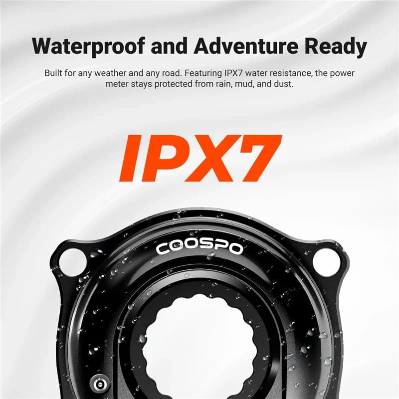 COOSPO S10 Bicycle Spider Power Meter For Easton 110 BCD 4-bolt Dual Band ANT+ Bluetooth Waterproof Spindle Power Meter