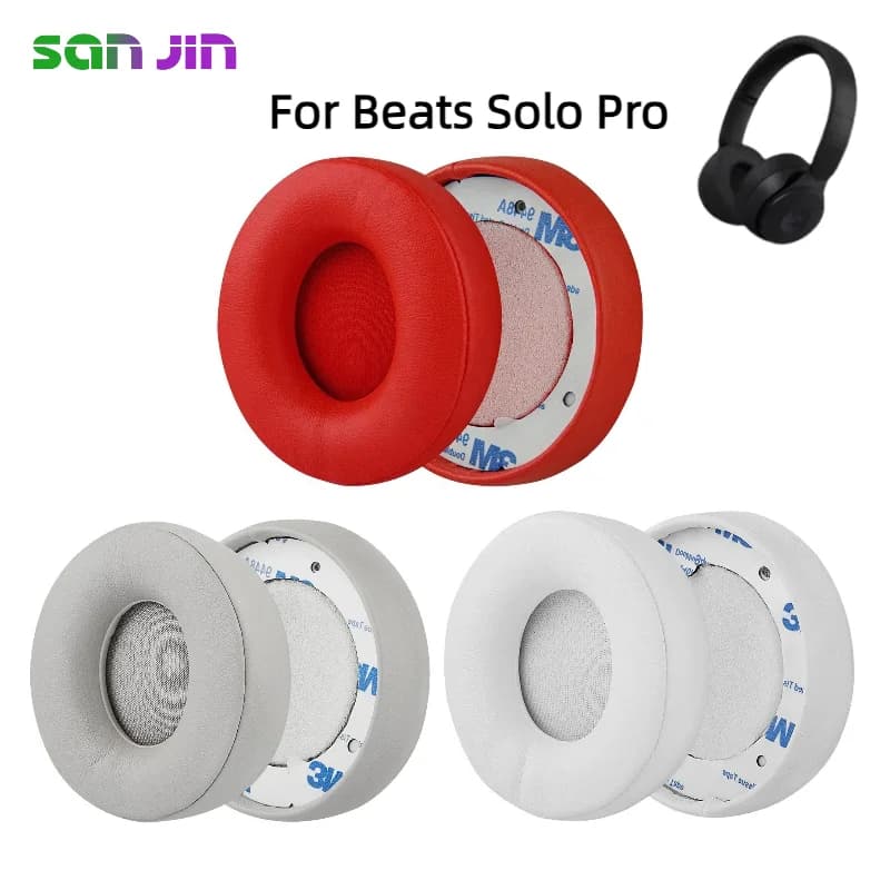 Beats Solo Pro ear cushions, spare headphones, earphones, ear covers