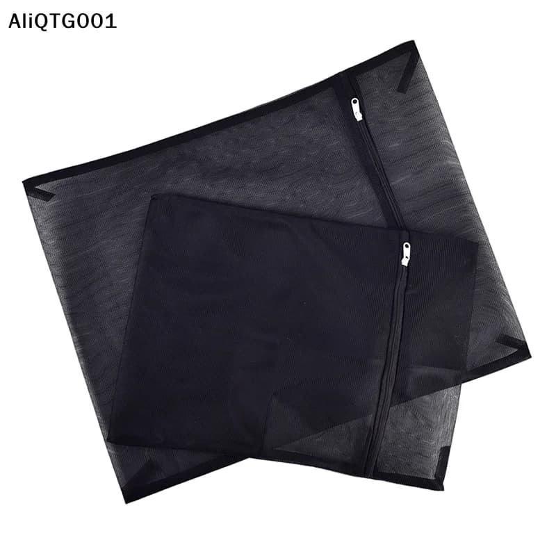 Nylon mesh linen bag with zipper for clothes, washing machine, bra, washing bag, protective mesh for delicate clothing