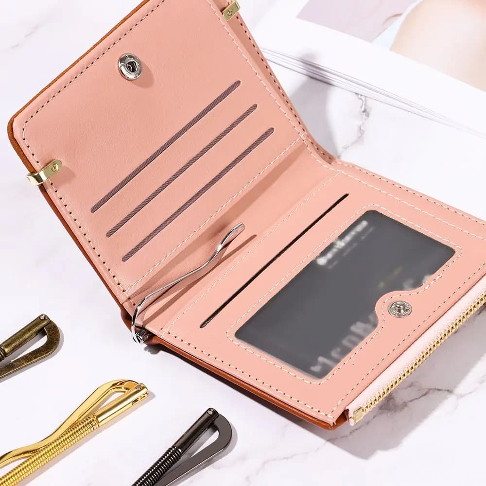 Durable Replace Parts Bifold Metal Money Clip Cash Holder Spring Clamp Bar Wallet