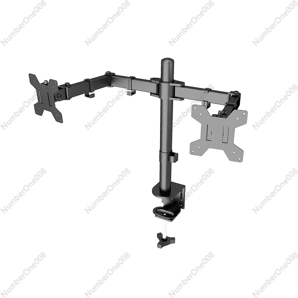 Monitor Arm with Gas Spring Support for Double Screen Ergonomic Full-moving Stand for Home Office Desk