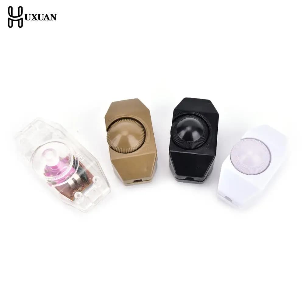 High Quality Lamp Dimmer Cord Switch Plug In Table Floor Light Dimming On Off Dimmer Switch 1A60w