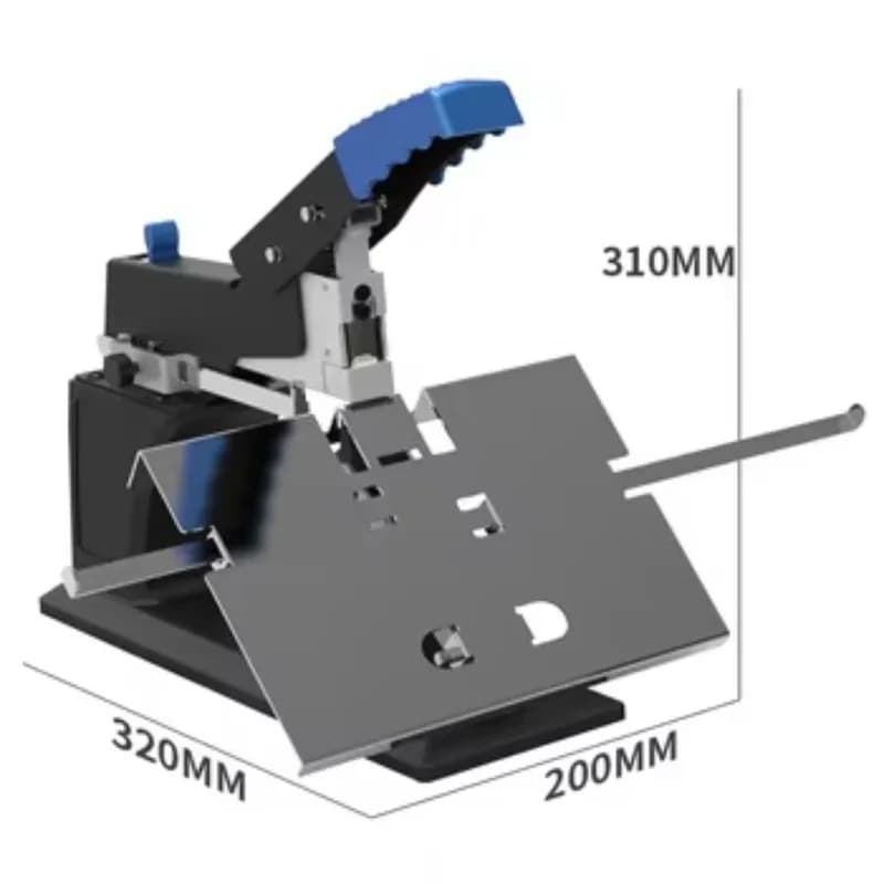 Cucitrice pesante per ufficio tipo tavolo manuale A3 A4 Rilegatrice per libri per carta e rilegatura manuale di libri e cucitura da equitazione