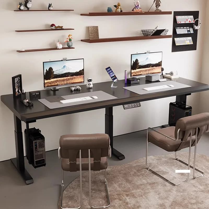 Office Bedroom Table Living Room Gaming Study Students Monitor Stand Computer Desks Standing Shelves Bureau Home Furniture
