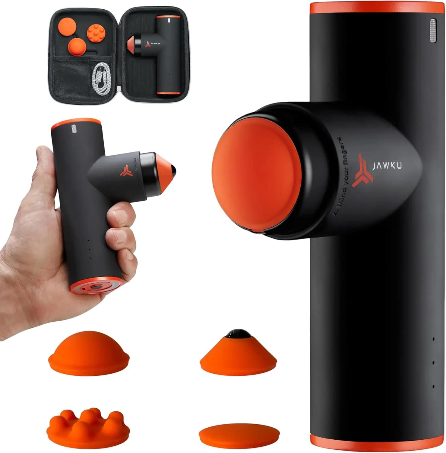 Mini Pistola per Massaggio a Percussione Senza Fili, Massaggiatore Portatile Ricaricabile per Tessuti Profondi, Ultra Silenzioso, Batteria da 6 Ore