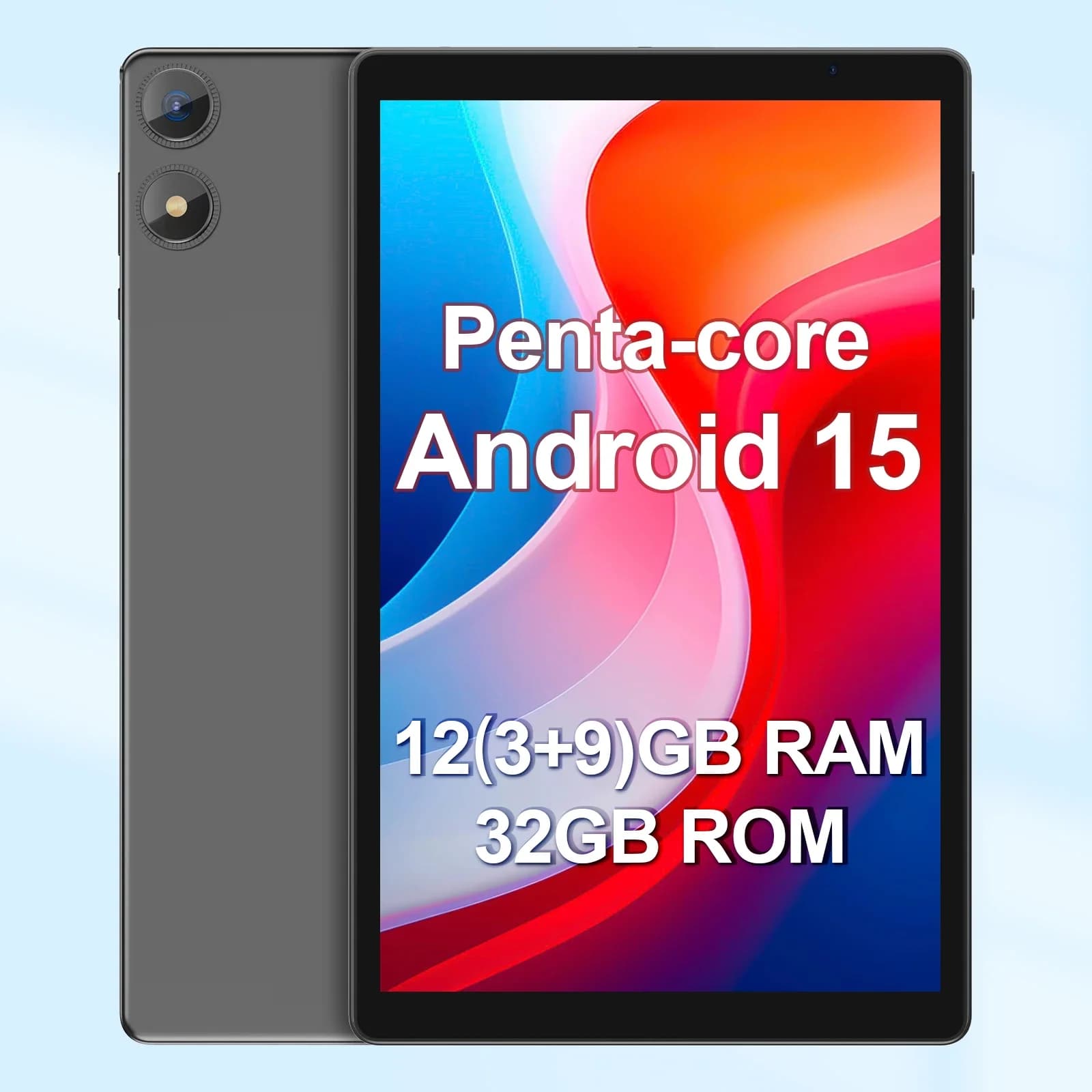 Tablet 5G Modello 2026 | Sistema operativo Android 15.0 | Nuova Uscita di Marca | 8GB (3GB+5GB) di RAM + 32GB di ROM | Batteria da 6000mAh | Bluetooth/Wi-Fi