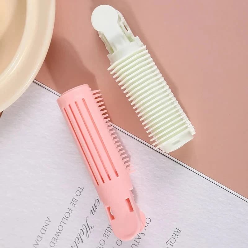 Magic Hair Care Rollers Hair Roots Natural Fluffy Clip Sleeping No Heat Plastic Hair Curler Styling Care Tools 2pcs/set