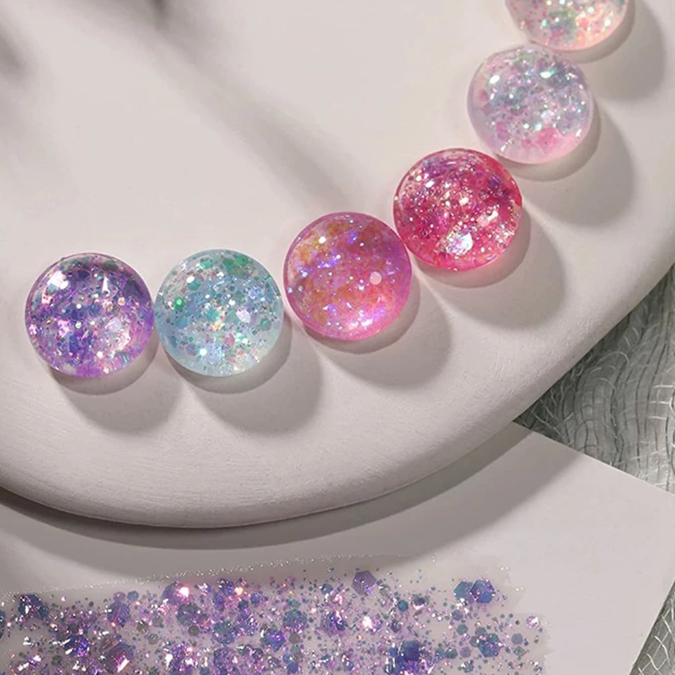1-6 Pezzi 12ML Smalto Gel con Paillettes Serie Deer Crash 2026 Popolare Smalto Sbiancante Luminoso Colorato per Nail Art