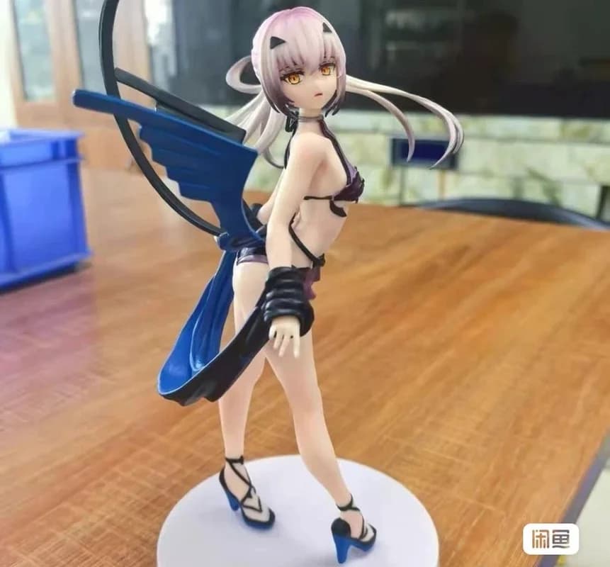 Fate Fairy Knight Lancelot Figure Fgo Anime Peripheral Pvc Collectible Model Desktop Ornament For Adult Game Collectors