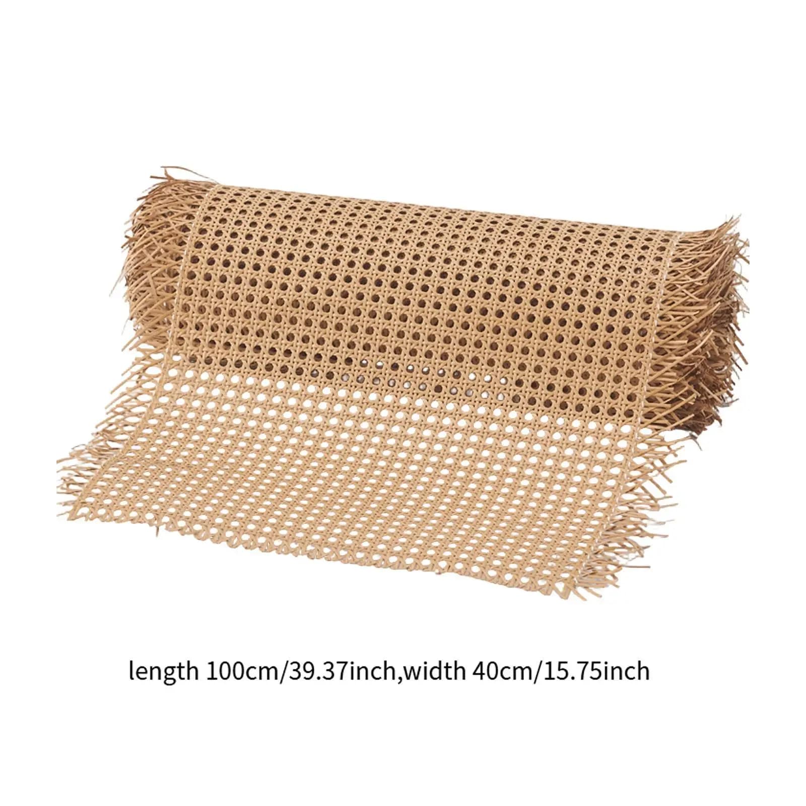 Rotolo di Tessuto in Rattan Lungo, Foglio di Rete Flessibile in Plastica per Armadi, Sedie, Letti, Lavori Fai-da-Te e Riparazioni Domestiche
