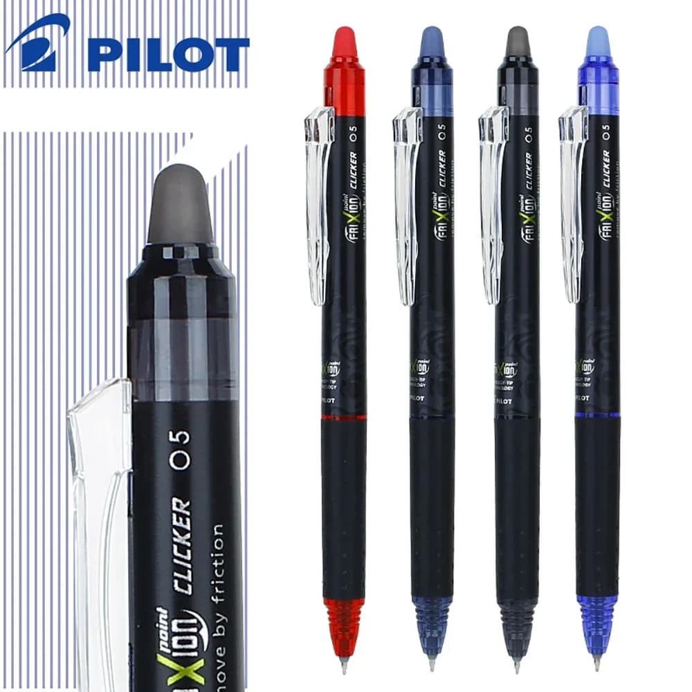 Penna gel cancellabile Japan Pilot BLRT-FRP5 Nuovo inchiostro colorato cancellabile con punta ST. Penne di cancelleria carine per la scuola da 5 mm per la scrittura