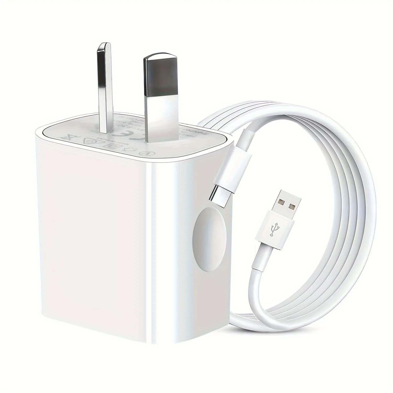 1/3/5/10 Pezzi Pratico Caricatore Elettronico Nuovo Adattatore Spina AU per Cellulari 2.1A Doppia Porta Adattatore di Alimentazione Standard da Parete