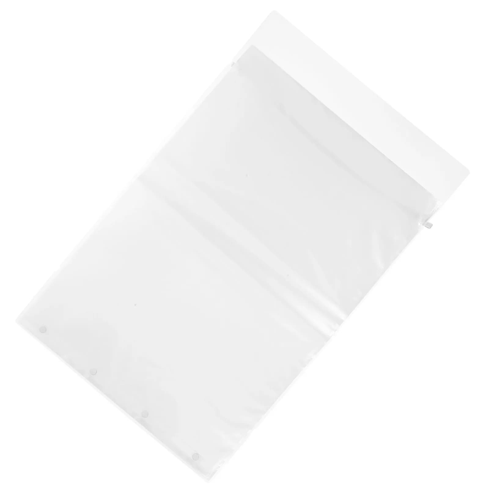 Cartella Portadocumenti Premium per Test, Spartiti Musicali e Documenti, con Tasche in Plastica Trasparenti, Raccoglitore per Ufficio