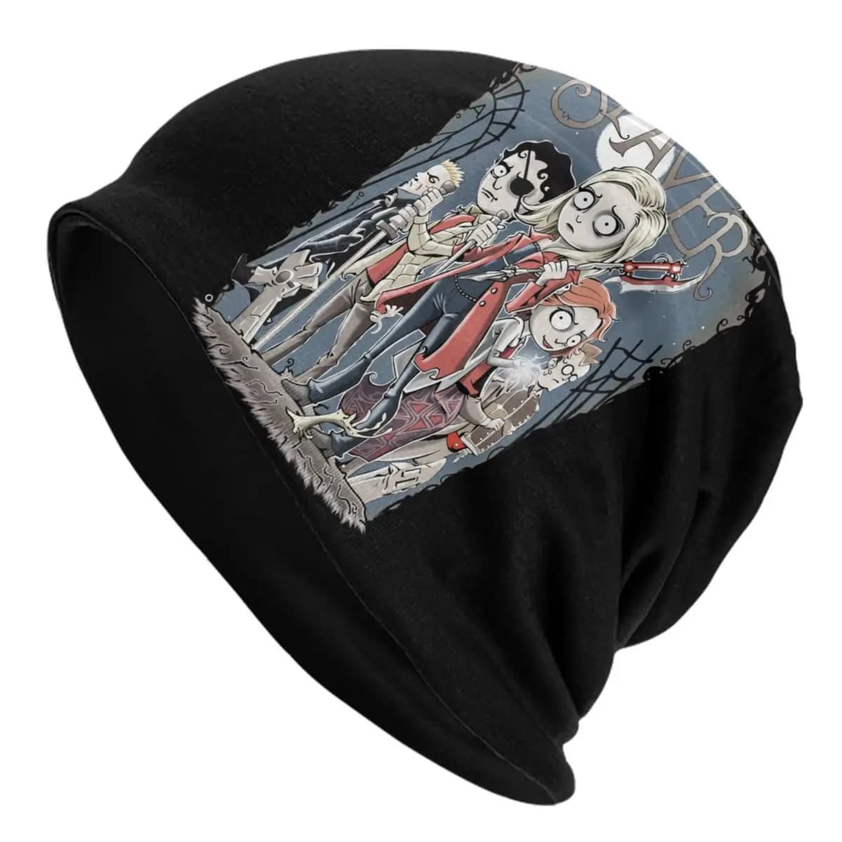 Berretti personalizzati con logo Heavy Metal Rock Slayered Berretti Uomo Donna Unisex Streetwear Cappello invernale caldo lavorato a maglia Cappelli per cofano per adulti