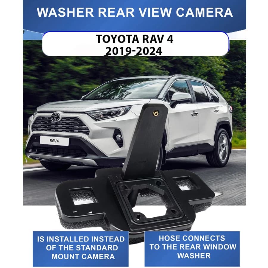 Per Toyota RAV4 Originale 2019 2020 2021 2022 2023 2024: Ugello Lavavetri Automatico a Spruzzo per Telecamera Posteriore di Retromarcia