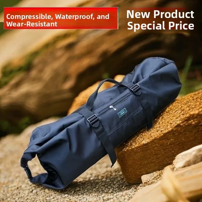 Waterproof Bag for Camping Equipment, Sacco Compression Bag for Pelo, Chair and Fishing Rod, Ideal for Hiking and Traveling