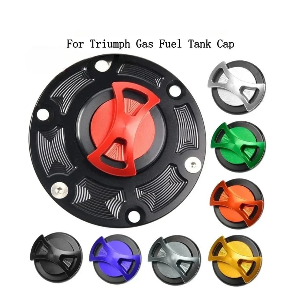 Tappo Serbatoio Carburante CNC per Moto Triumph Daytona 600 650 675 Speed Four Triple 955i Sprint 1050 800 800XC TT60