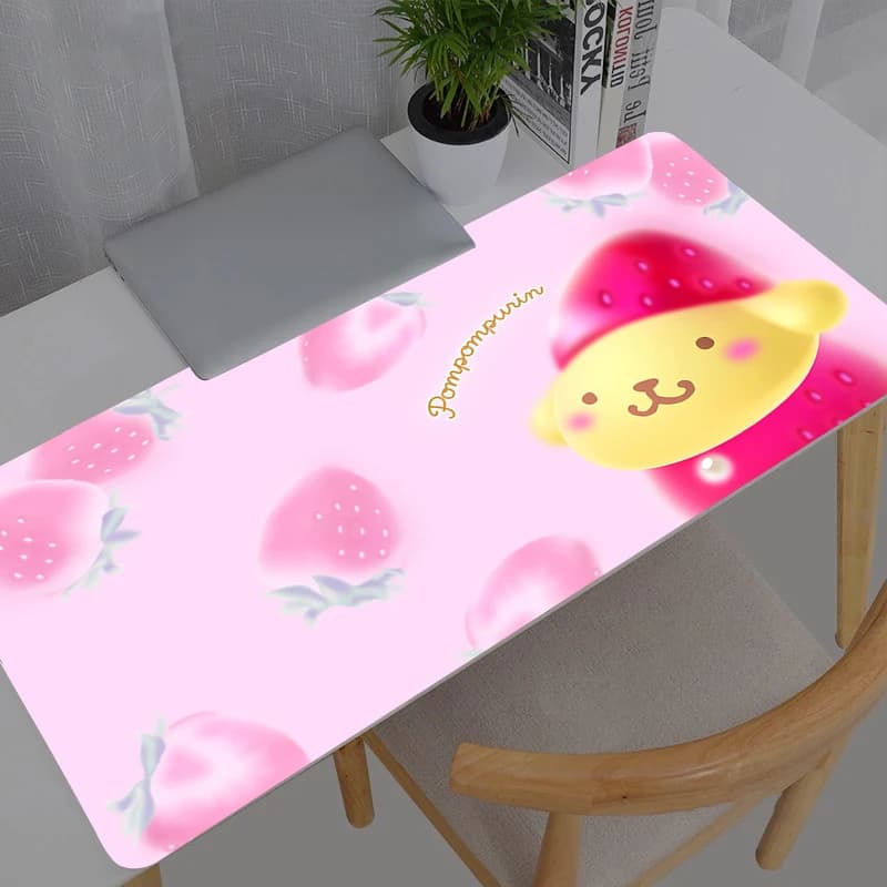 Pompompurin 90x40cm Mouse Pad Gamer resistente, grande, per computer, notebook, PC, tappetino per mouse, accessori da gioco, tappetino per tastiera, tappetino da scrivania