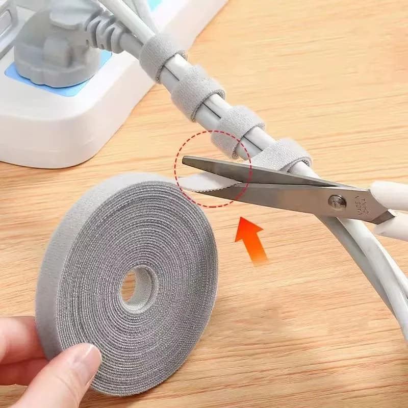 1/3/5M Organizzatore di cavi Gestione dei cavi Avvolgicavo Nastro Auricolare Mouse Gestione dei cavi Fascette Protezione per iPhone Xiaomi Samsung