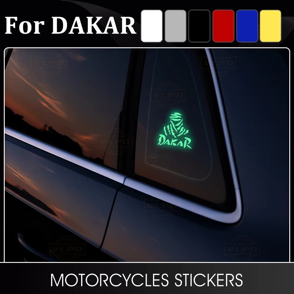 Car Stickers DAKAR Rally game Waterproof Decalcomania Automatic retrovisor mirror Door Window bumper Fuel tank Accessories for body decoration
