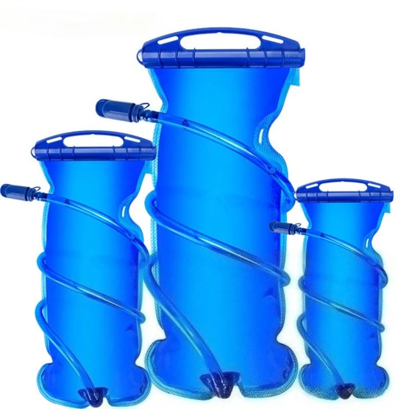 1L/1.5L/2L/3L Water slide hydration pack TPU tank pack Outdoor camping water storage bag Cycling Running Hiking