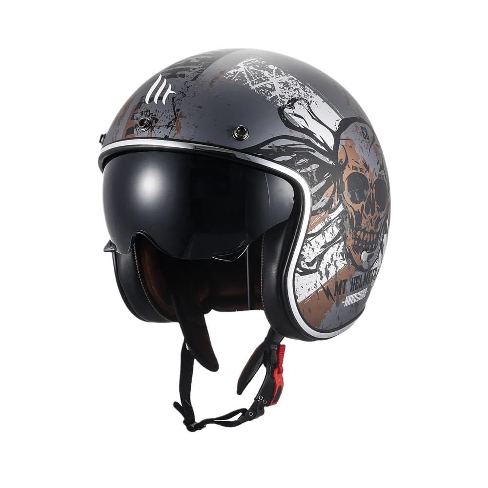 MT LE MANS 2 SV Motorcycle Helmets Jet 3/4 Open Helmet Sun visor Horse riding helmets for scooter electric bike vintage bike