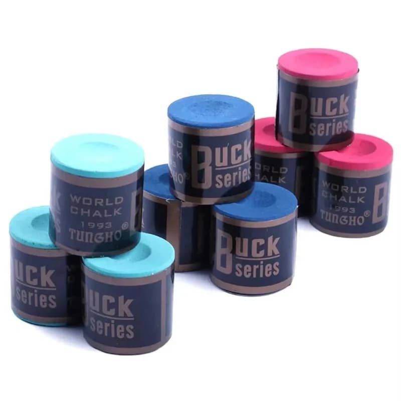 2 pz/set antiscivolo gessi da biliardo stecca da biliardo gesso snooker polvere facile biliardo gesso piscina accessori sportivi blu verde rosso