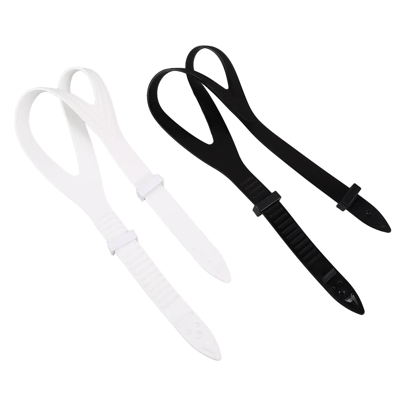 2Pcs Silicone Diving Mask Strap Universal Soft Split Design Swimming Goggles Replacement Rope Sports Glasses Strap Safety