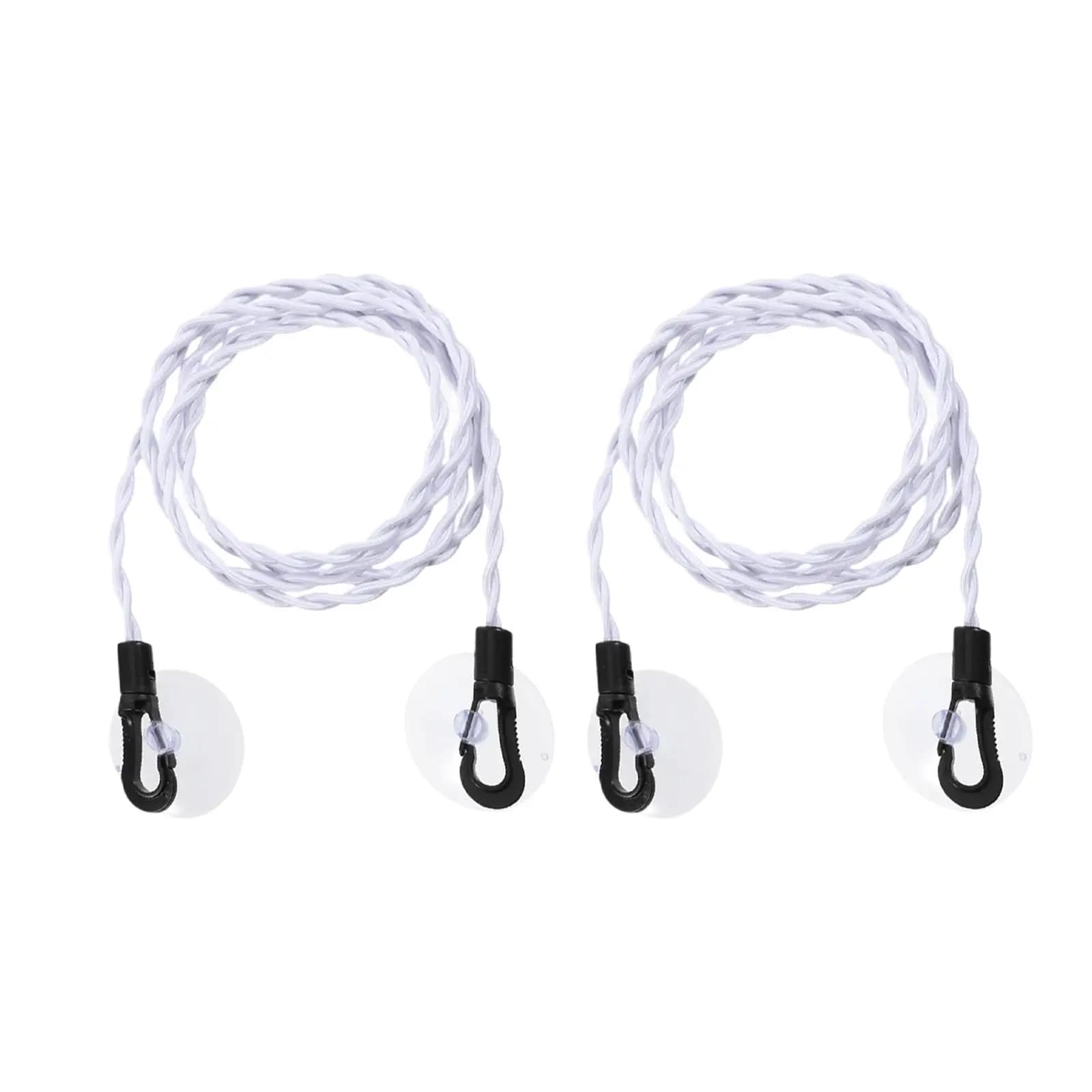 Stendibiancheria elastico, stendibiancheria sospeso, cordone elasticizzato con ganci e ventose per balcone da viaggio in bagno