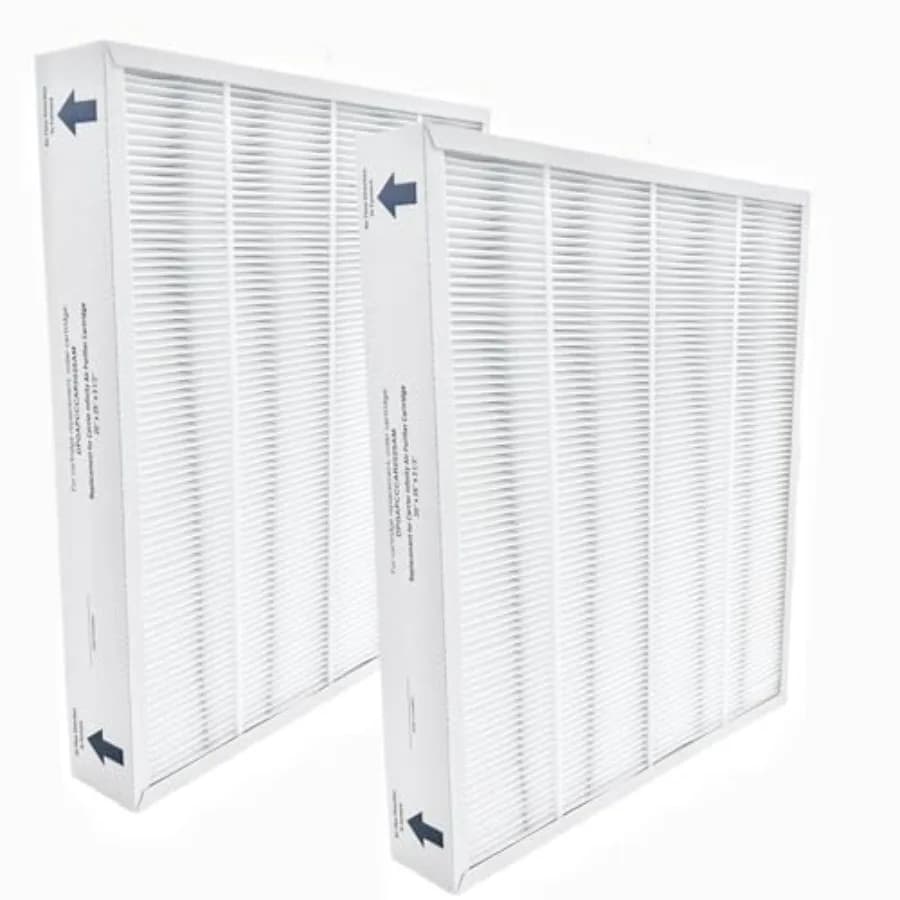 Filtro 2 PEZZI Compatibile con Bryant/Carrier Infinity 20\" x 25\" MERV 15 Cartuccia Purificatore d'Aria (GAPCCCAR2025) Fur