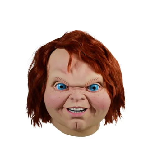 Maschera per bambola fantasma Maschere Chucky Halloween Spaventoso Horror Maske Festa in maschera Cosplay Masque Mascaras De Latex Realista